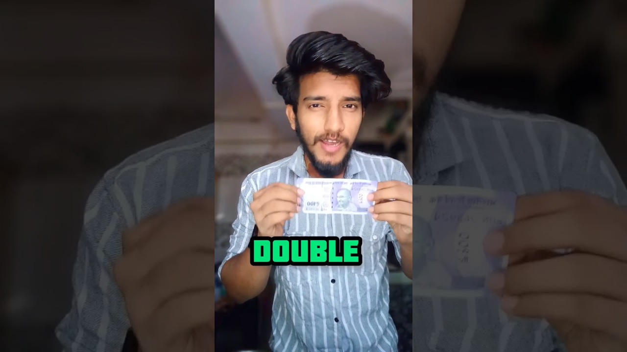How to double money 🤑💰