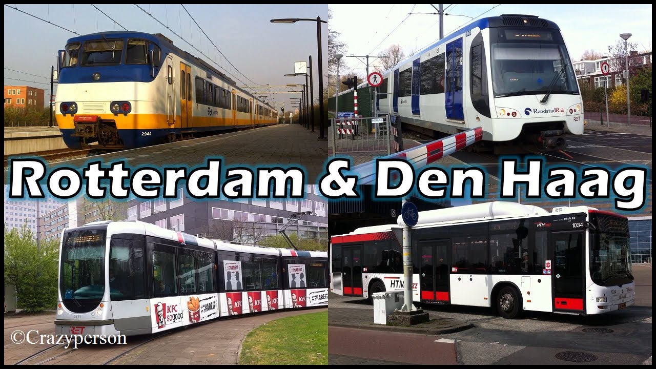 Trein, metro, tram, bus Rotterdam & Den Haag, Schiedam, Spijkenisse (Public Transport)