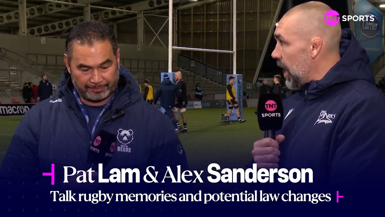 Potential rugby law changes? 🤔 Pat Lam and Alex Sanderson look back on their rugby careers 🏉