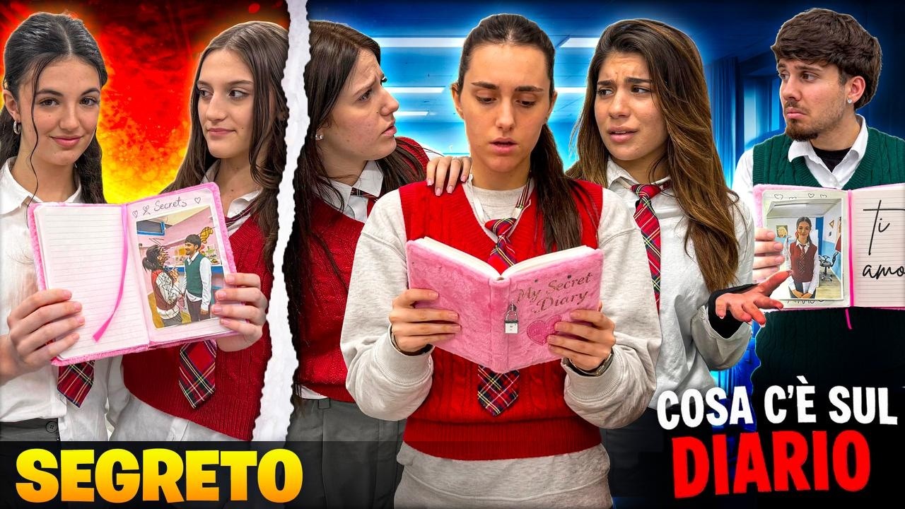 LUCREZIA E SARA SCOPRONO CHE NEL DIARIO DEL FIDANZATO DI NICOLE C'&Egrave; UNA FOTO DELLA  RAGAZZA INGLESE!