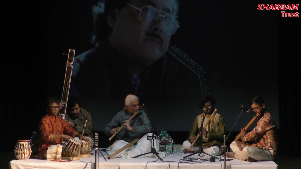 PT  BUDDHADEB CHATTERJEE || Raag Kedar || Raag Nayaki Kanada || Flute Festival 2025, Kolkata.