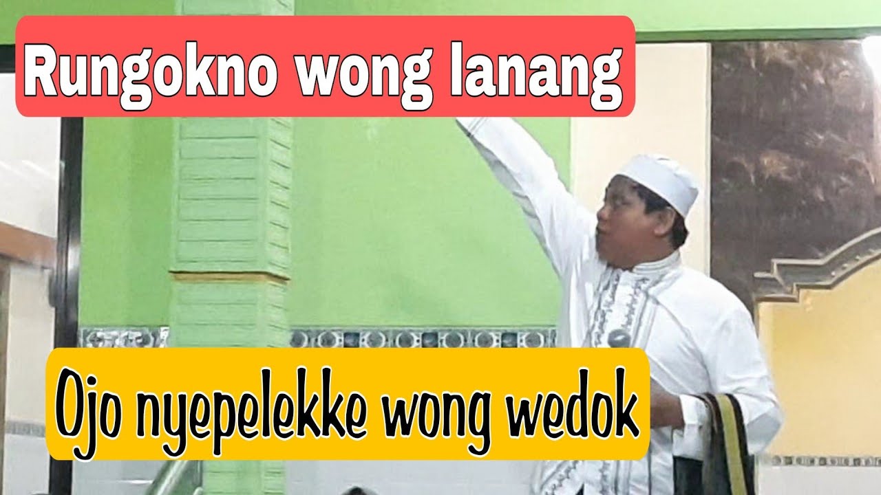 VIRAL !!! USTADZ KELIK GUNAWAN PRIBADI !! OJO PISAN PISAN NYEPELEKKE WONG WEDOK