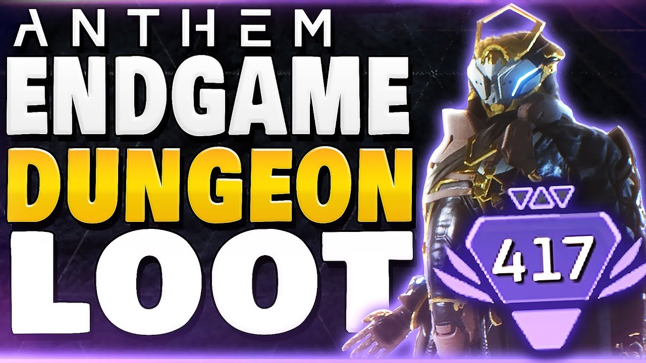 ANTHEM - NEW ENDGAME DUNGEON LOOT | Temple of the Scar Storm Gameplay !!