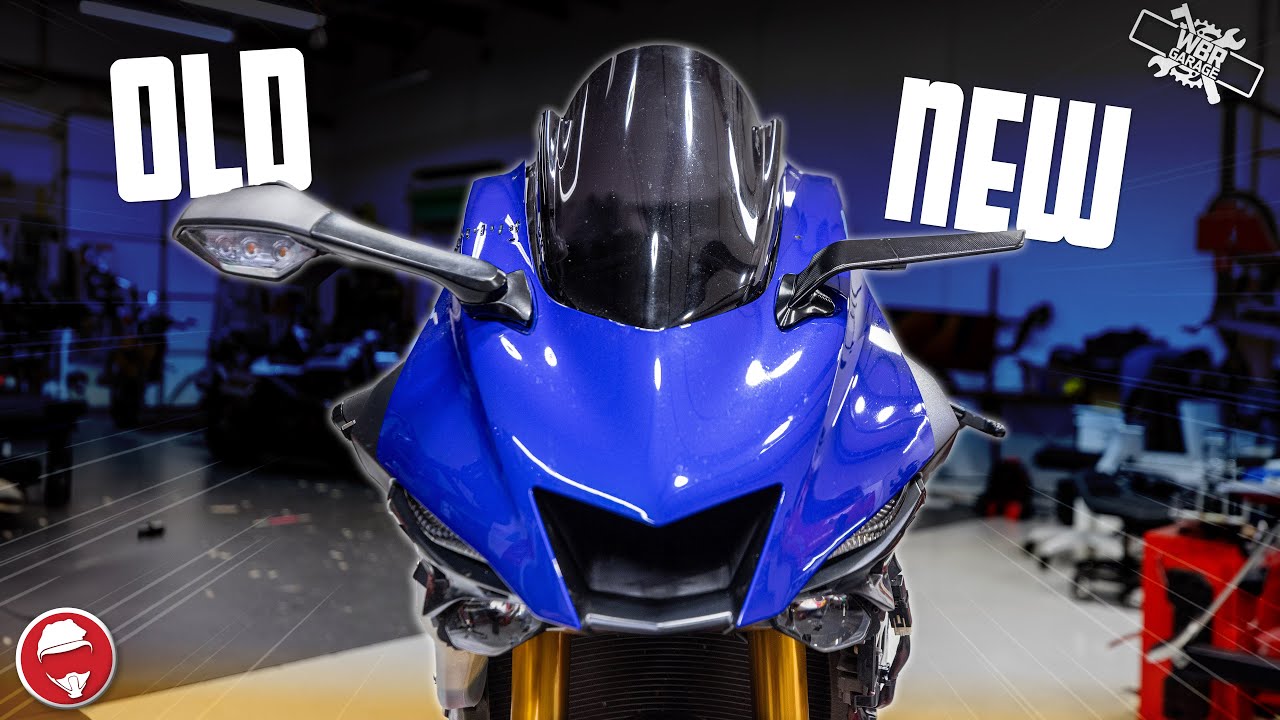 Это БЕЗУСЛОВНО лучшие зеркала для мотоцикла! Установка на Yamaha R6 | WBRGarage S6 Ep17