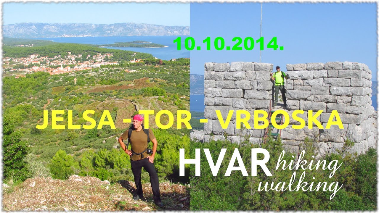 👟 🇭🇷 Jelsa - Tor - Vrboska, Hvar walking and hiking | 10.10.2014.