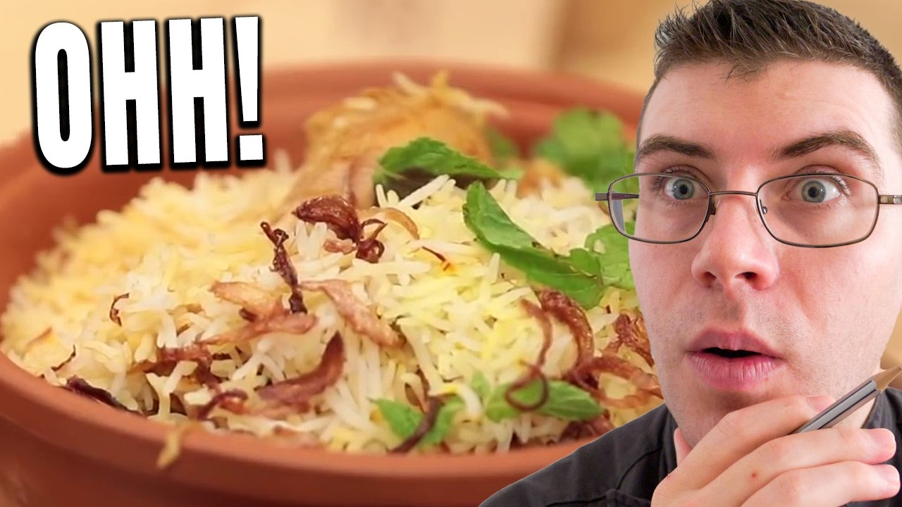 Chef James Reviews.. Chef Ranveer Brar's BIRYANI Delight!