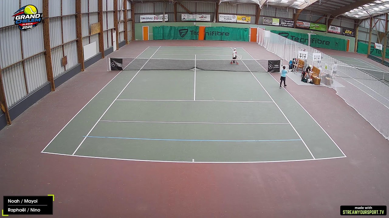 Court 1 : Noah / Mayol 🆚 Raphaël / Nino