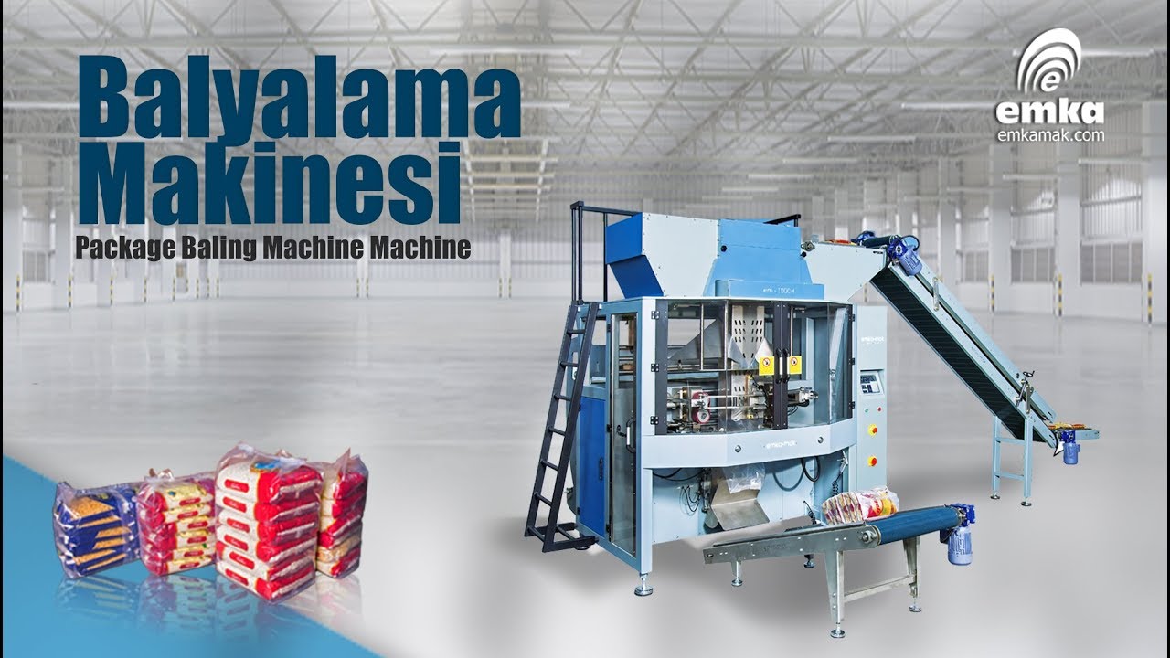 Emka Makine I Balyalama Makinası I EM-1000H I Baling Machine