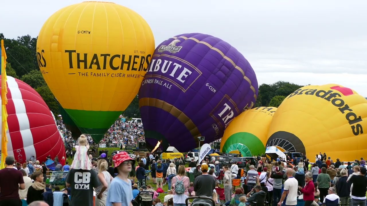 The Bristol International Balloon Fiesta 2024   6am 11th August 2024         (HD 1080p)