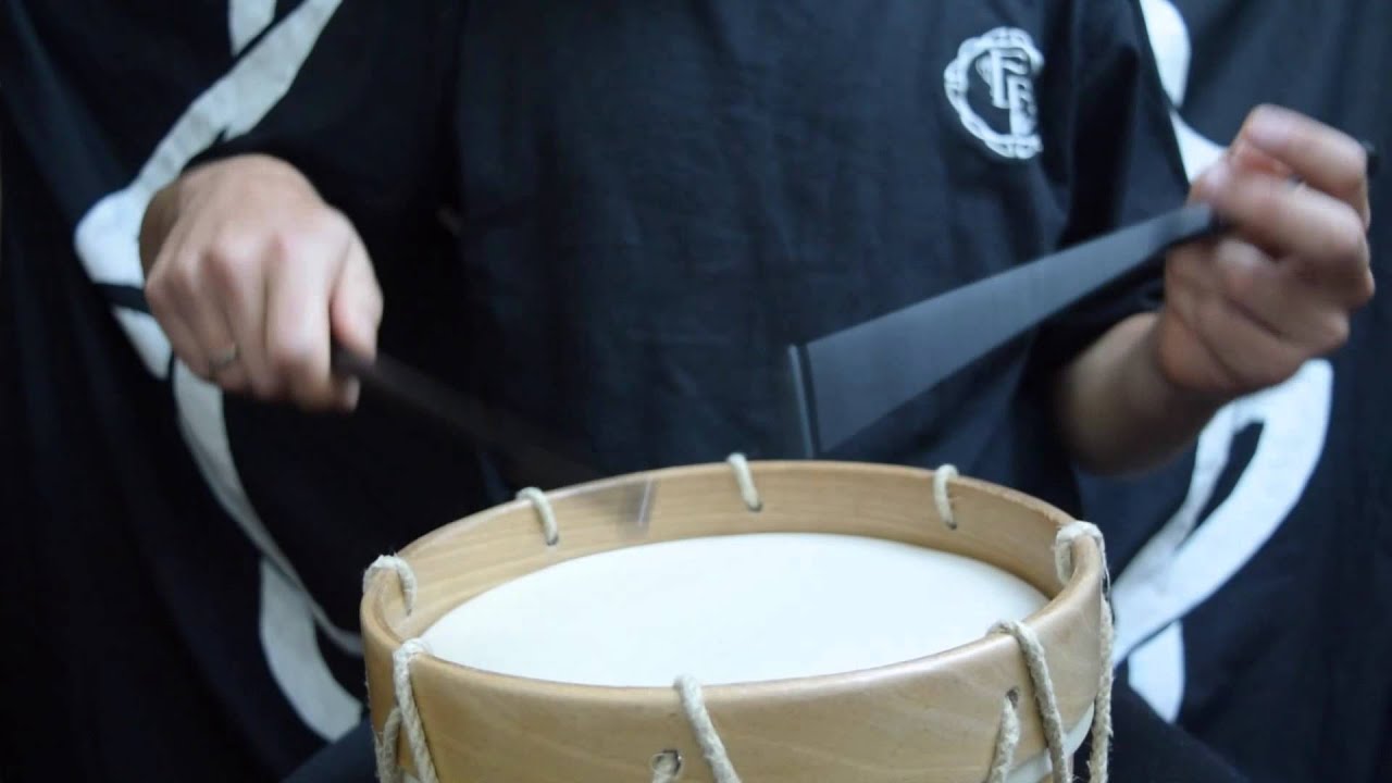 Clases de Tambor Gallego: Ritmo Básico de Rumba (con Clave de Rumba 3-2)