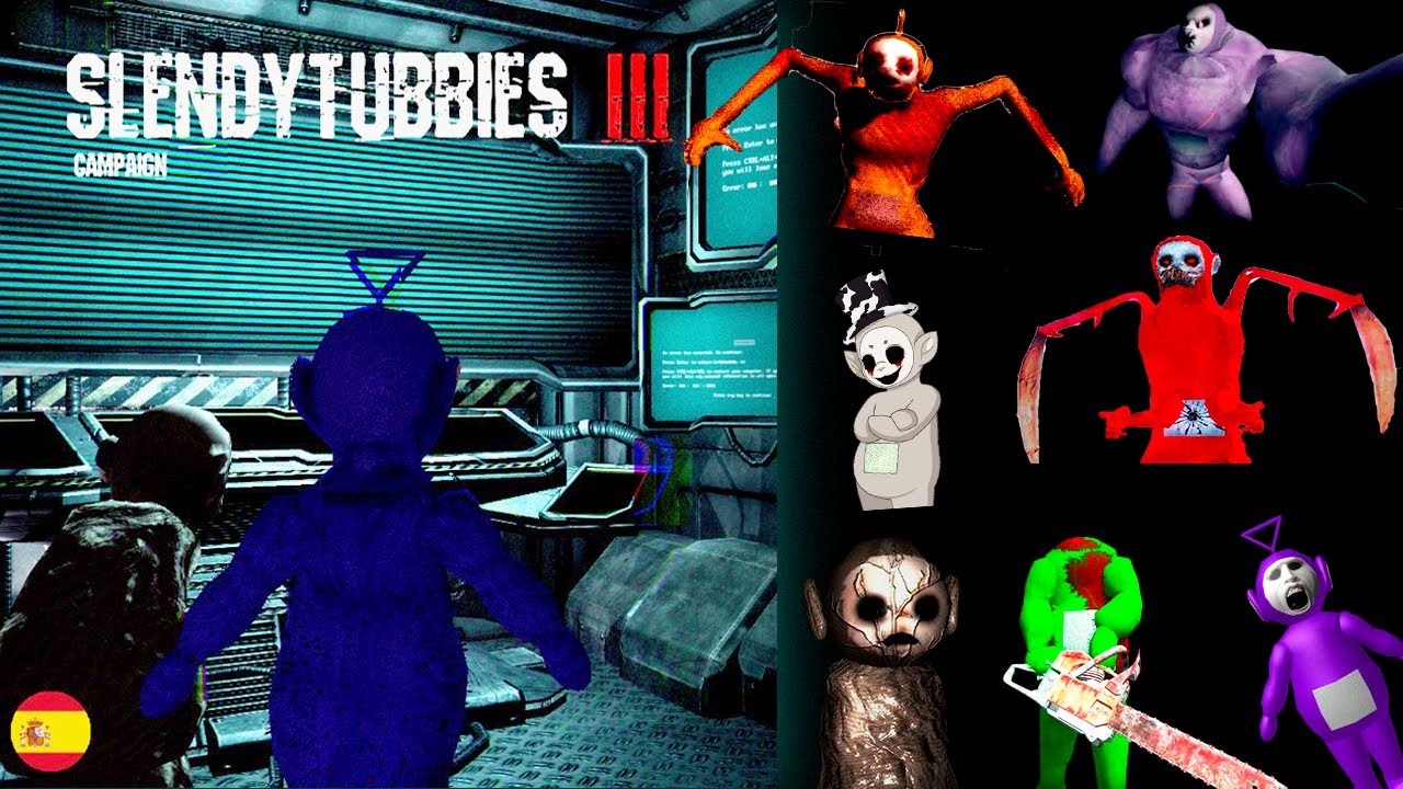 SLENDYTUBBIES 3 | JUEGO COMPLETO  (Modo campaña) sin comentar