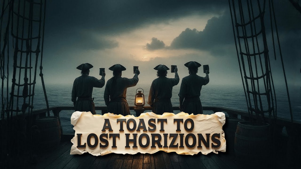 A Toast to Lost Horizons (Lyric Video) | [Pirate Folk Shanty] | by Dead Reckon Crew