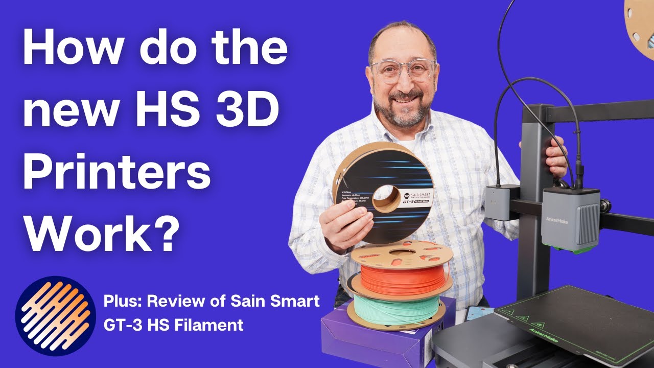 New and Improved High Speed 3d Printers And Filaments