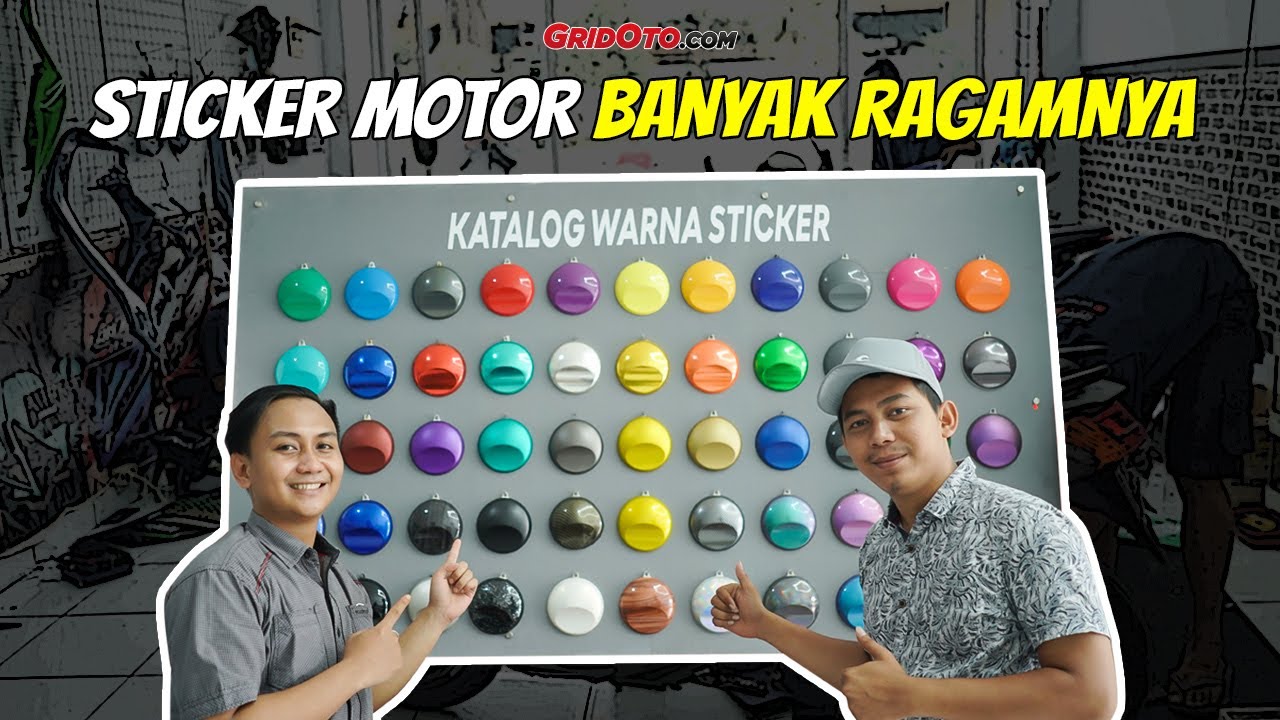 Grebek Cipta Art Sticker, Spesialis Cutting Sticker, Bikin Tampilan Motor Jadi Keren