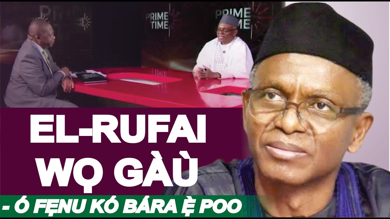 BOYA NI EL-RUFAI KO TI FẸNU FA WAHALA SIRA Ẹ LỌRUN BAYII O!
