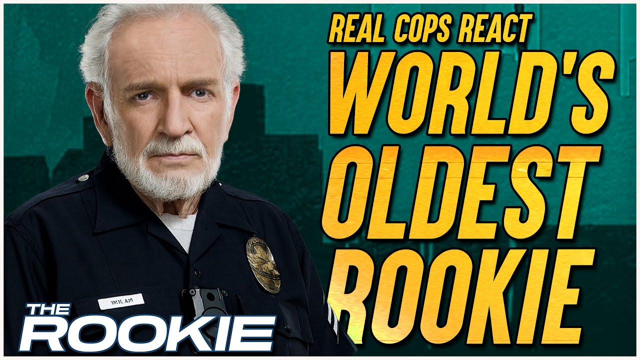 Real Texas Cops React to LAPD's Oldest Rookie! - Officers React #37