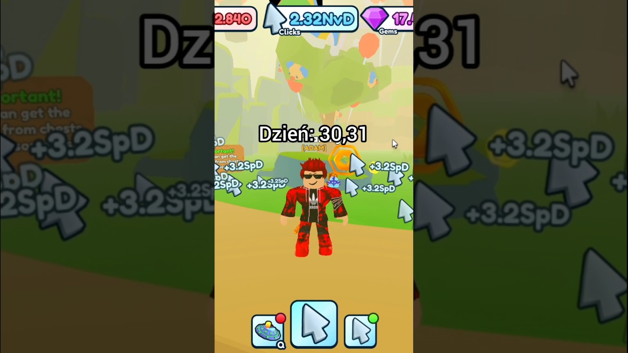 Dzień Trzydziesty i Trzydziesty Pierwszy Grania w Circus Minigame!!! #roblox #dc #rcu #games