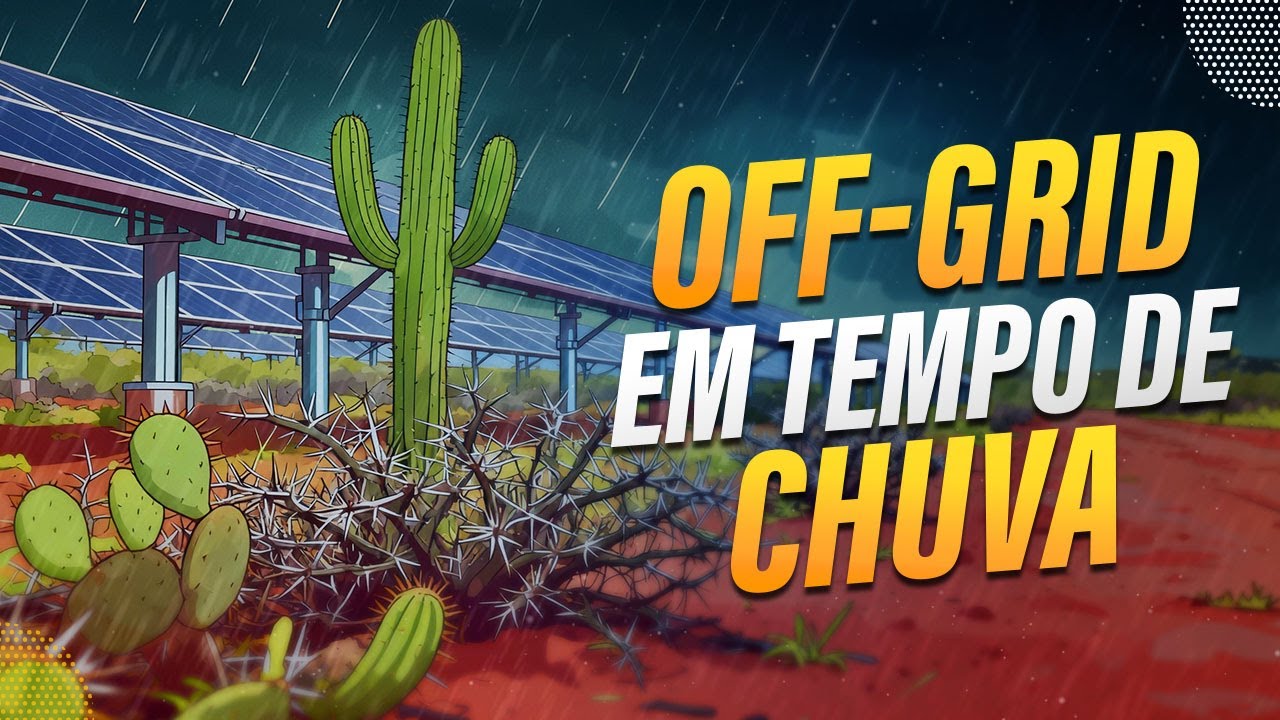 Energia Solar Offgrid: Teste pr&aacute;tico nos dias de chuva. Veja! | BarbaSolar