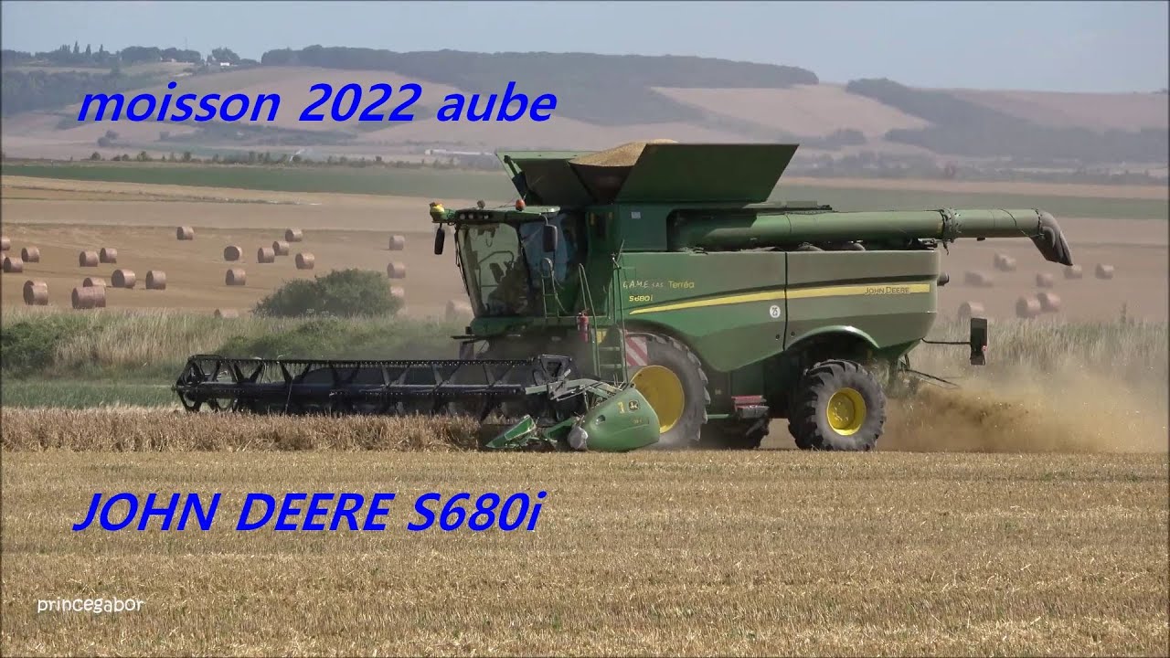 MOISSON 2022 / JOHN DEERE /S680i /SAVIERES /AUBE /