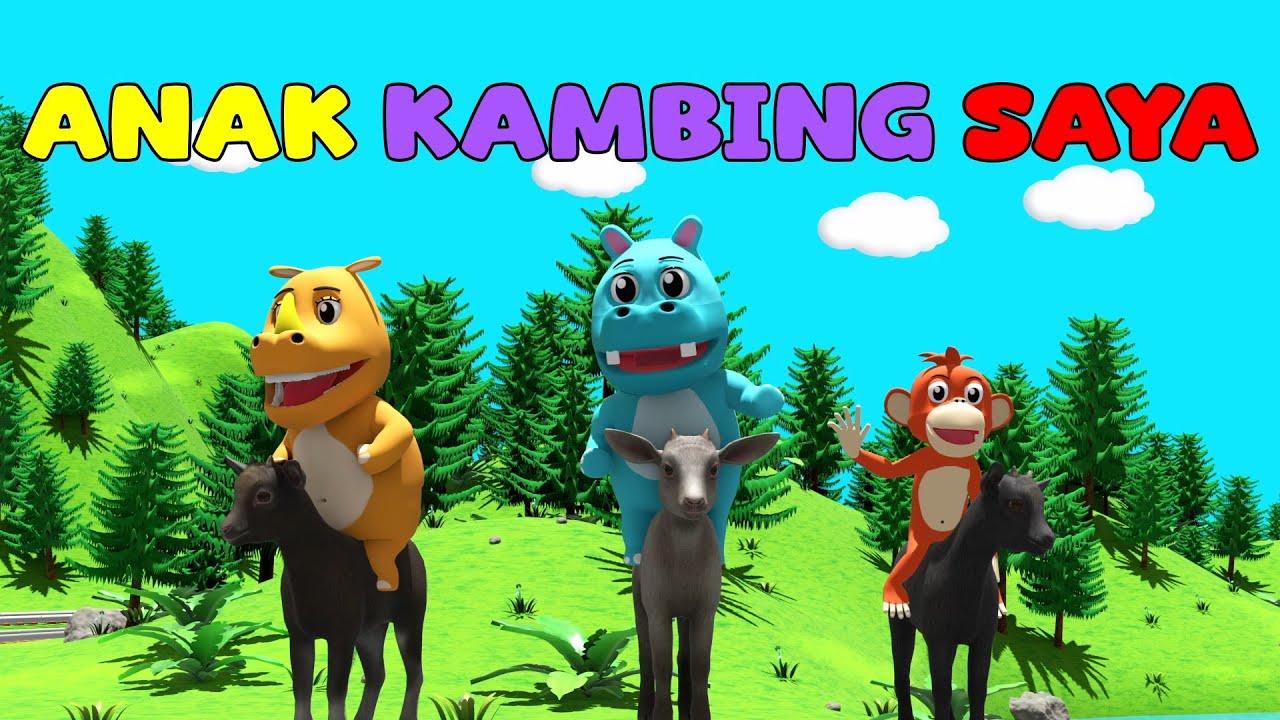 Anak Kambing Saya - Lagu Anak Indonesia Caca Marica Hey Hey