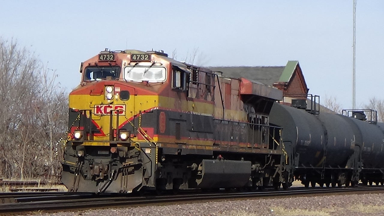 CPKC 261 252 852 and K60 Clinton Local at Fifth Street Clinton, IA February 27, 2026