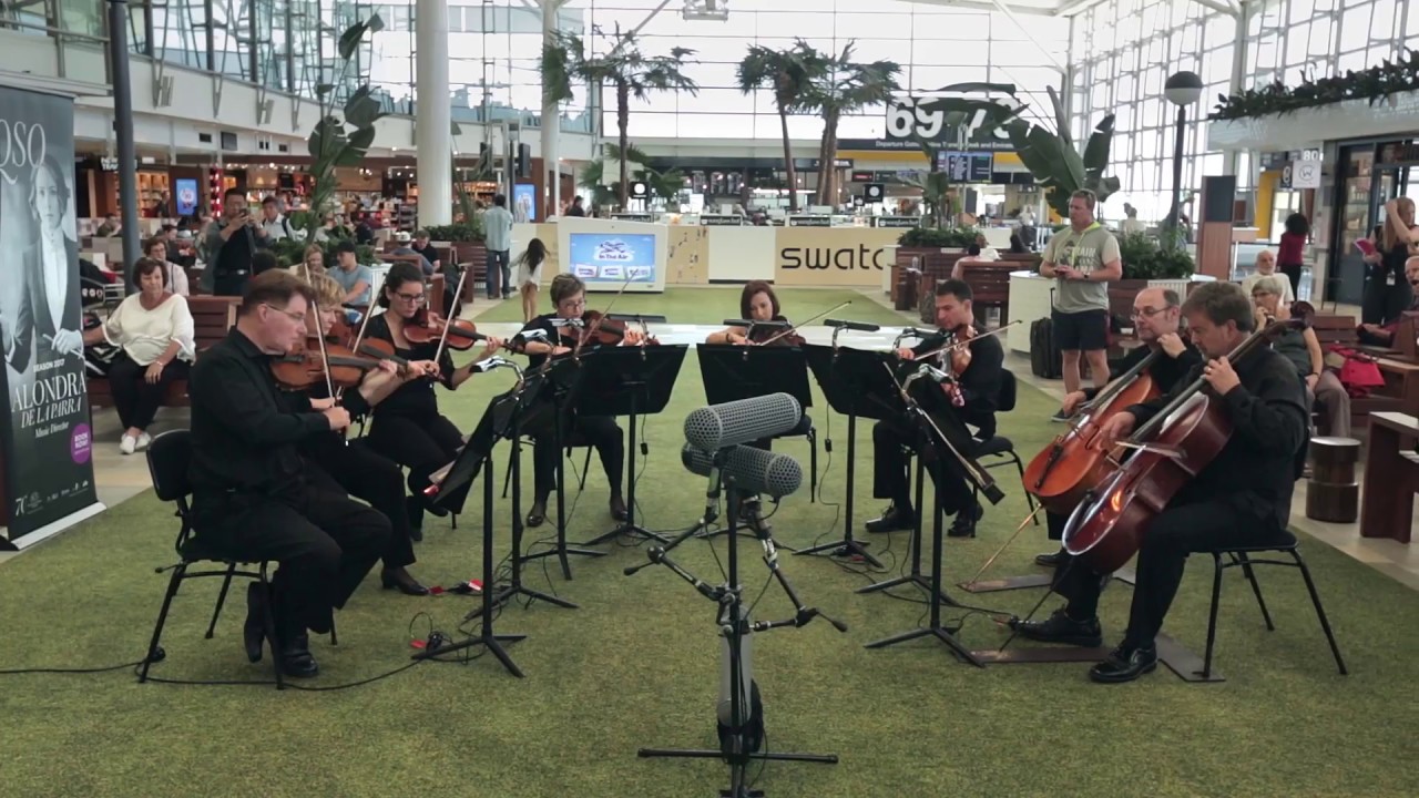 Queensland Symphony Orchestra: Artist-in-Residence at Brisbane Airport