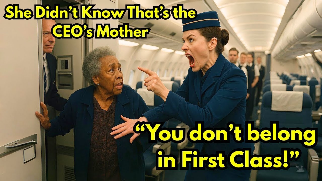 Black CEO’s Mom Kicked Out of First Class by Flight Attendant—Unaware She Can Shut Down the A