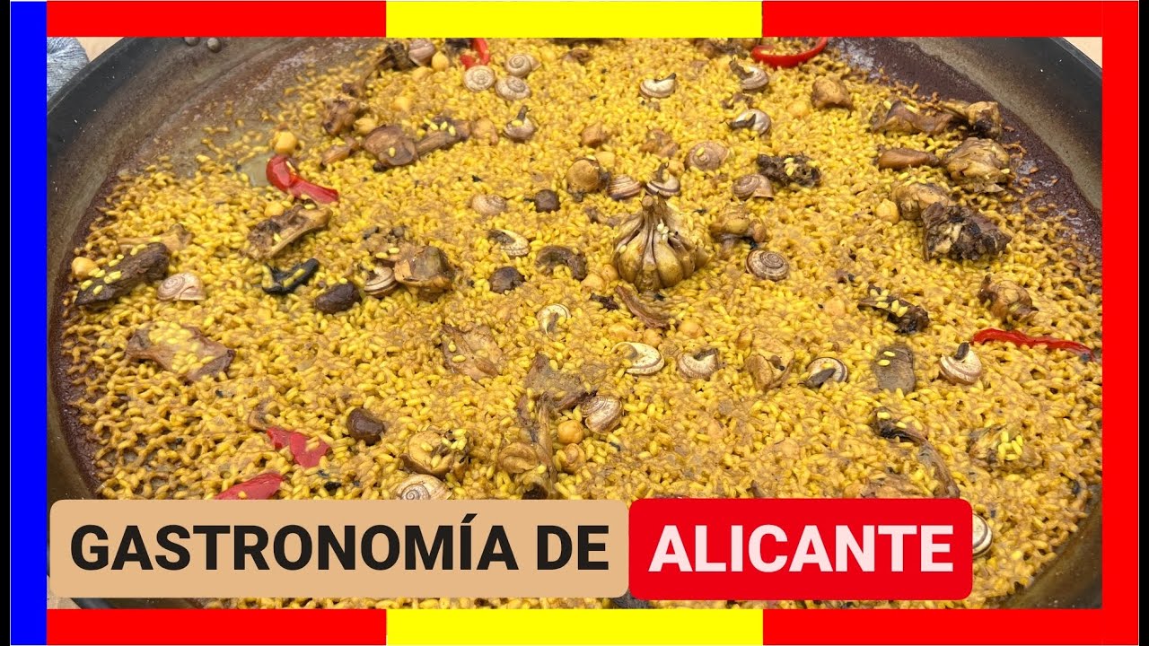 GUÍA COMPLETA ▶ GASTRONOMÍA de ALICANTE (ESPAÑA) 🇪🇸 🌏 Platos típicos, comer, cocina, recetas...