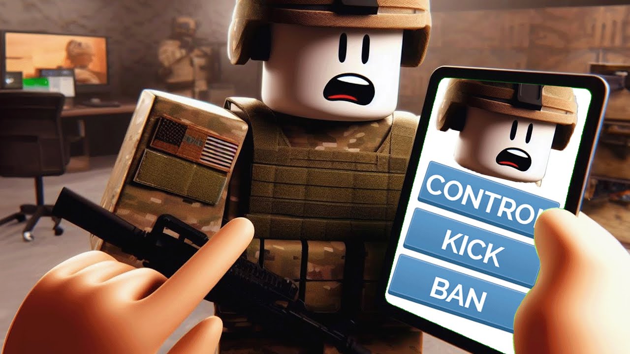 Администратор троллит армию Roblox