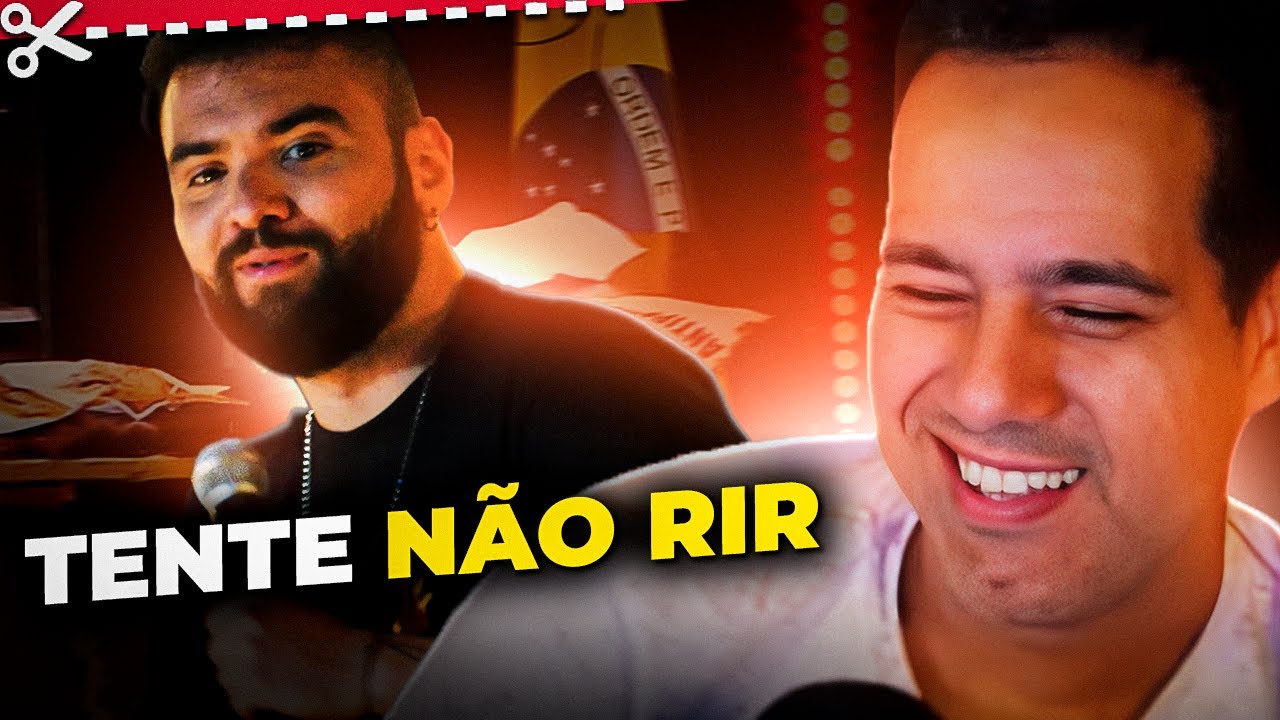 TENTE N&Atilde;O RIR - REAGINDO AO HUMOR ESQUERDISTA DE TIAGO SANTINELI (ANTIPATRIOTA)
