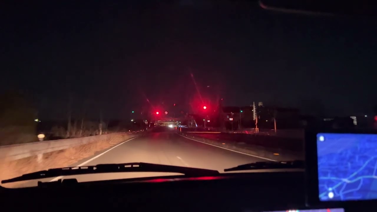 深夜ドライブ 東松山～熊谷市街