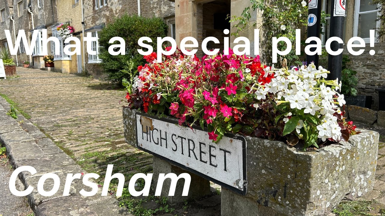 The High Street, Corsham. One of the loveliest places in Wiltshire and indeed England