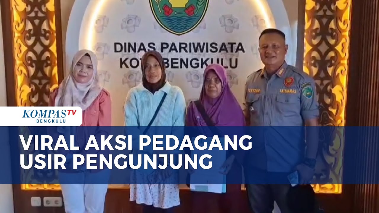 Viral Aksi Pedagang Usir Pengunjung Pantai Panjang
