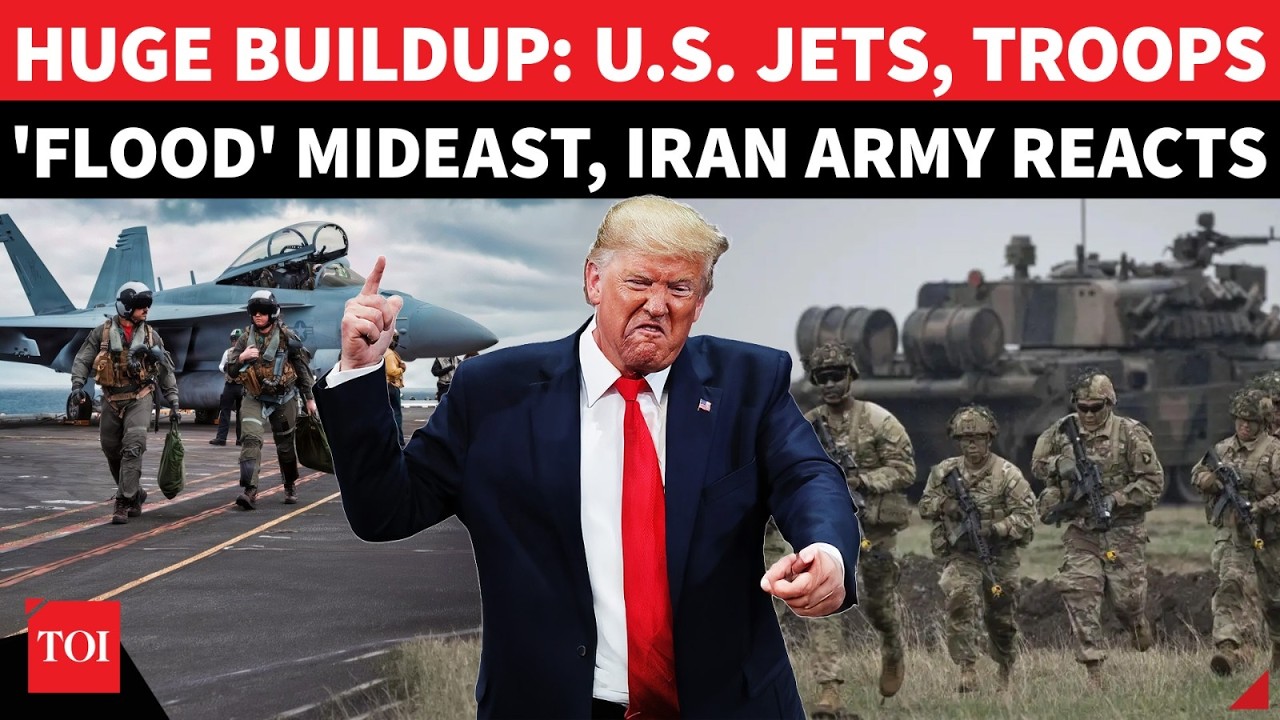 After Talks, Iran Ceasefire Breaks Down? US JETS, THOUSANDS OF TROOPS Flood Mideast; IRGC Reacts