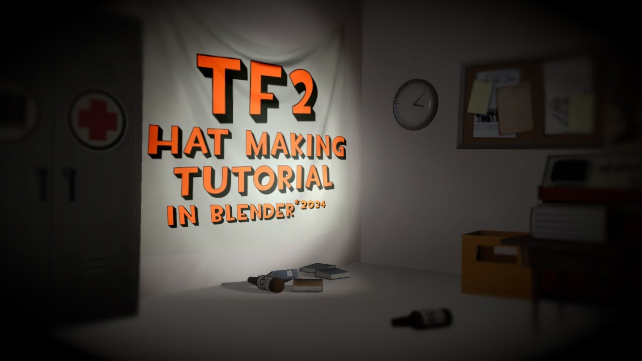 TF2 Hat making tutorial (with Blender in 2024!)