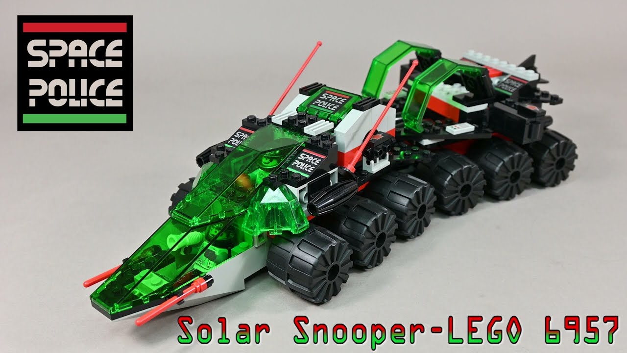 Retro Review - LEGO Space Police 2 Solar Snooper 6957 from 1992 #grohl666 #space #police #legospace
