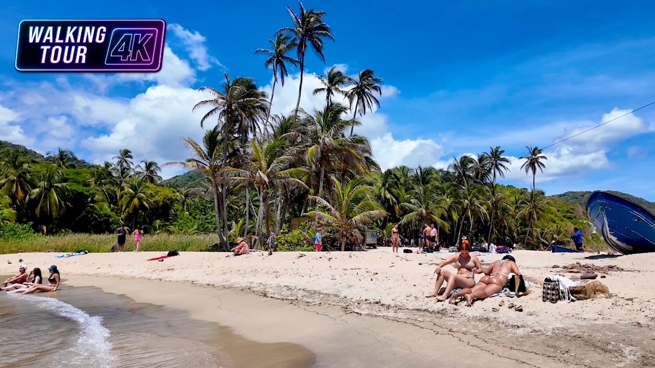 🇨🇴 Tayrona National Park, Colombia 🇨🇴 walking tour - playa Cabo San Juan hike