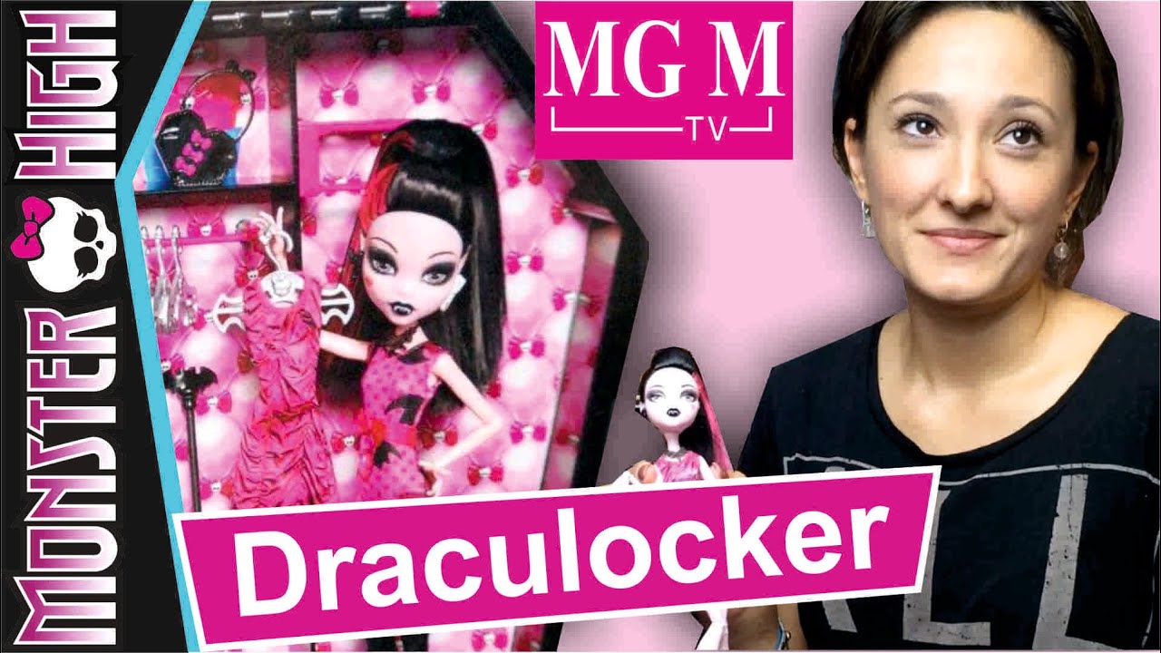 Дракулокер Drakulocker set Draculaura | Шкаф Дракулауры Monster High + Конкурс ★MGM★