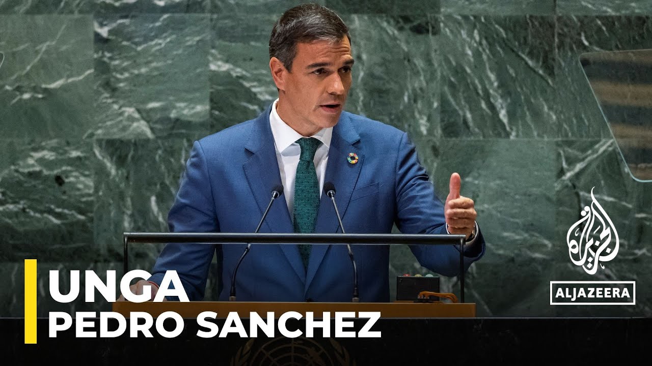 Spain's Sanchez calls for peace and democracy, pledges more support for Ukraine