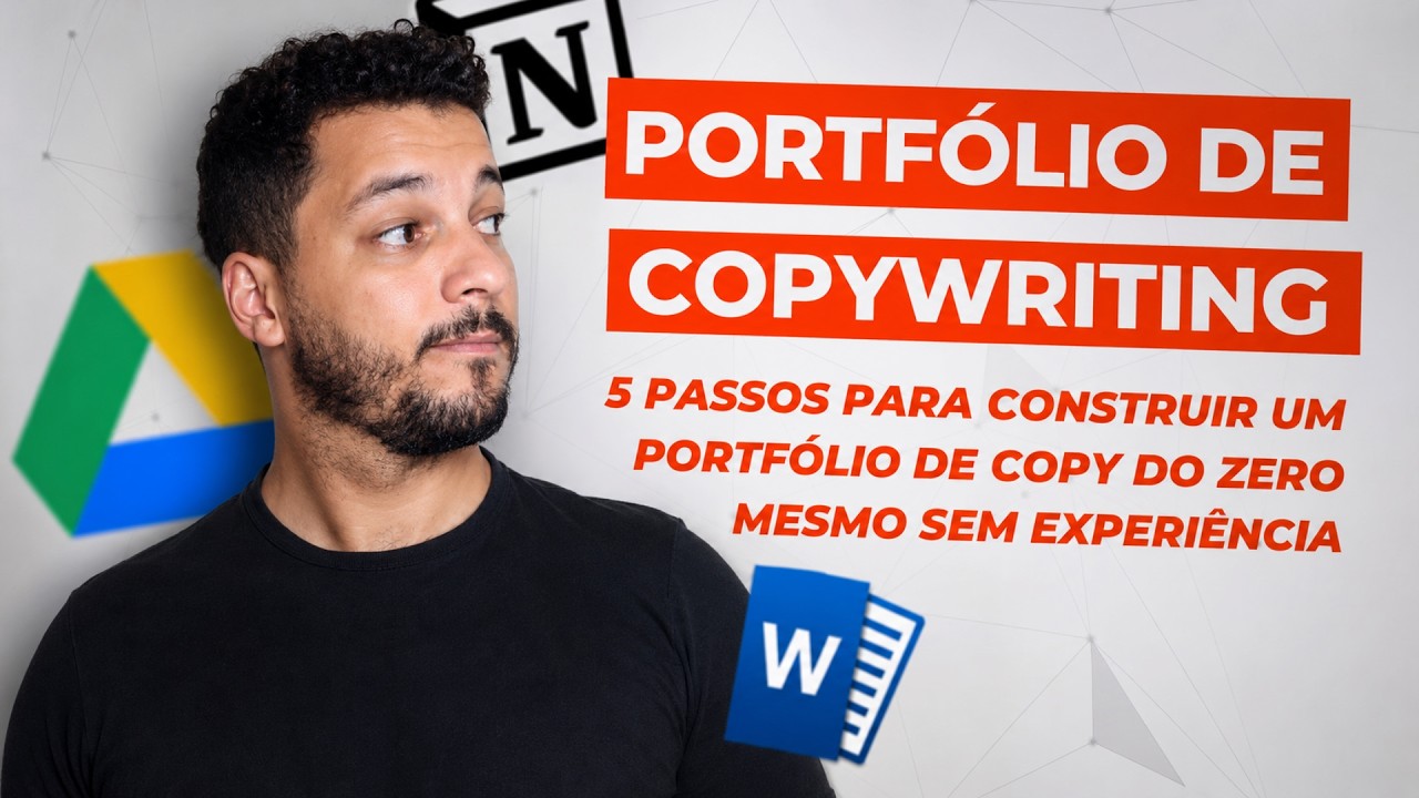 Como Criar um Portfólio de Copy do Zero Mesmo Sem Experiência como Copywriter