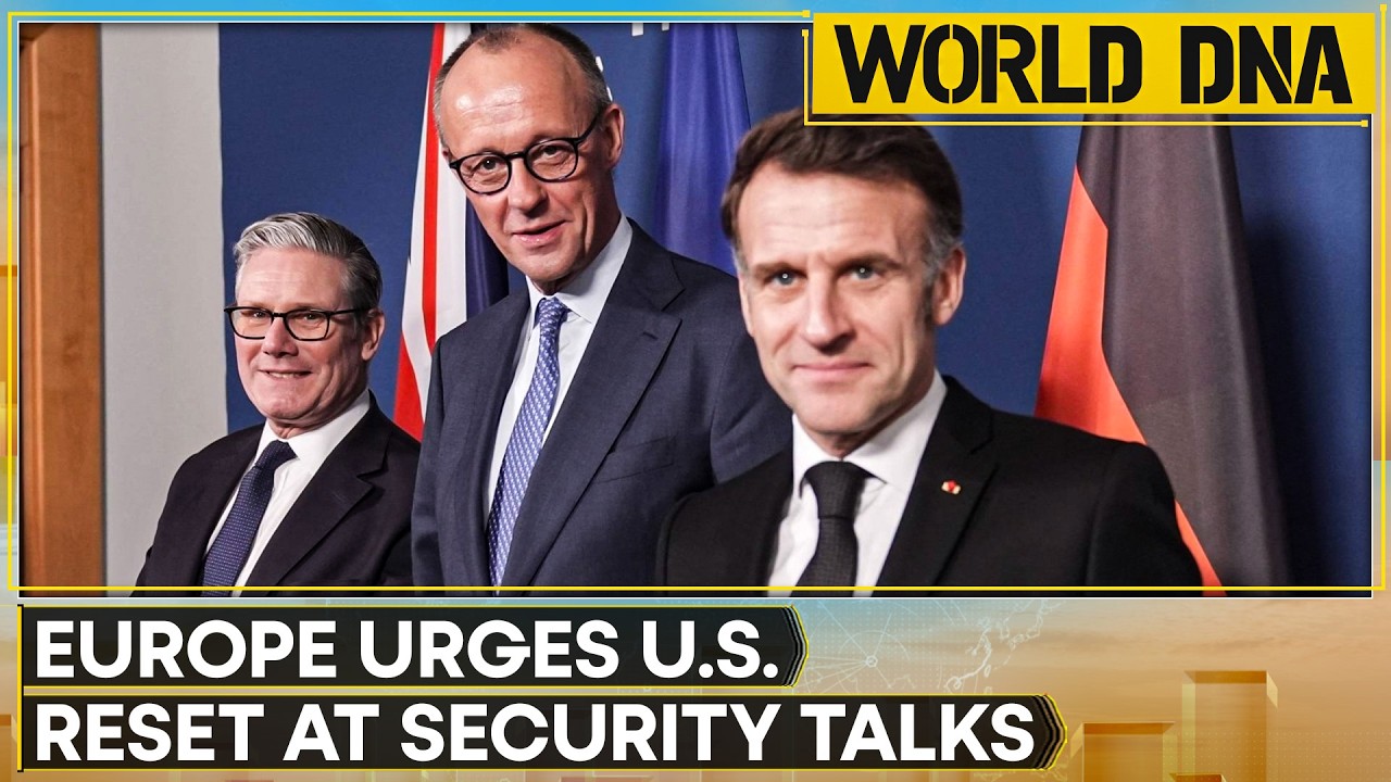 Trump Pushes Regime Change in Iran | Europe Calls for US Reset at Security Talks | World DNA LIVE