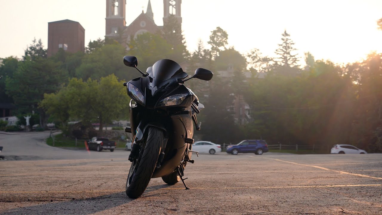 Yamaha YZF-R6 Morning Ride | 4k Cinematic