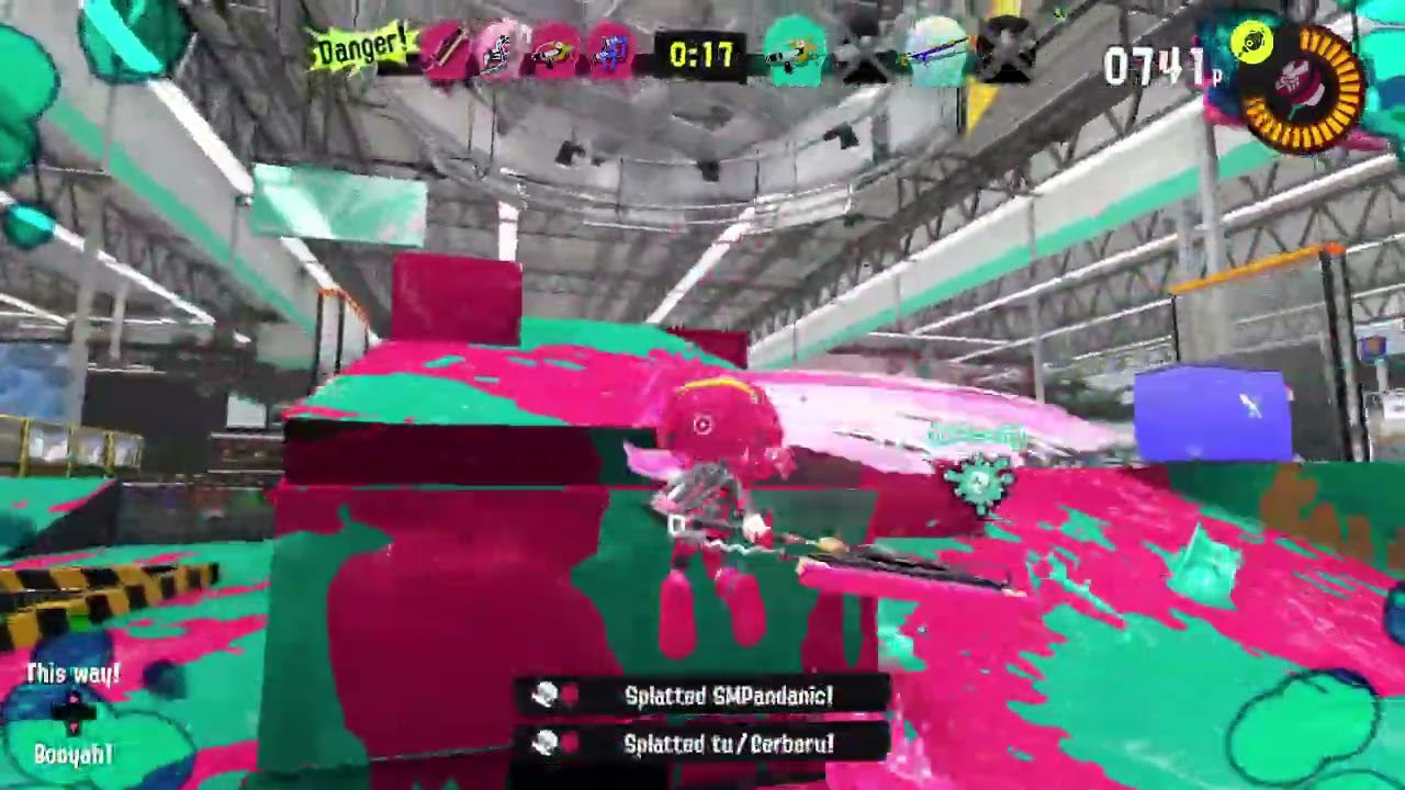 Splatoon 3: Splatana triple splat in SMAyden's stream