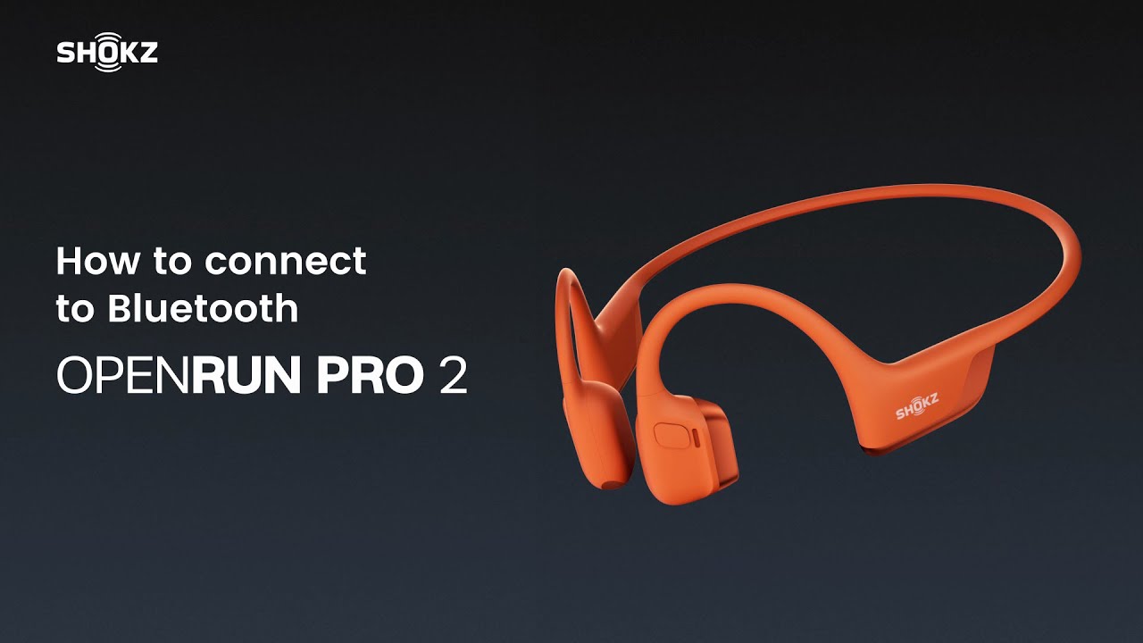 Shokz OpenRun Pro 2 | How to connect to Bluetooth