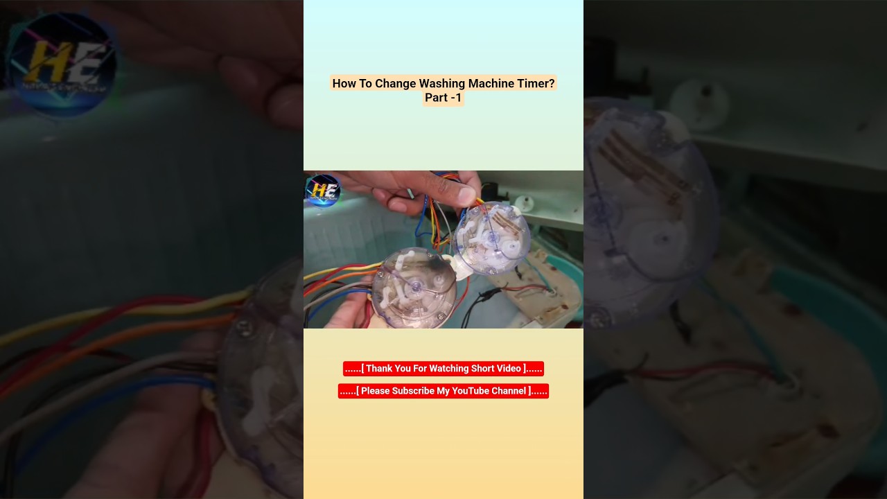 Как изменить таймер стиральной машины? 