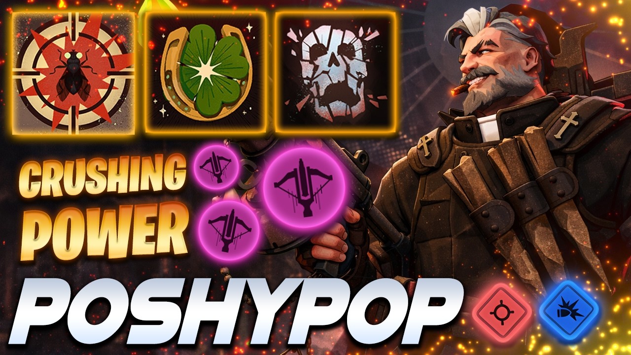 Poshypop Venator CRUSHING POWER - Deadlock Pro Gameplay & Guides [Watch & Learn]