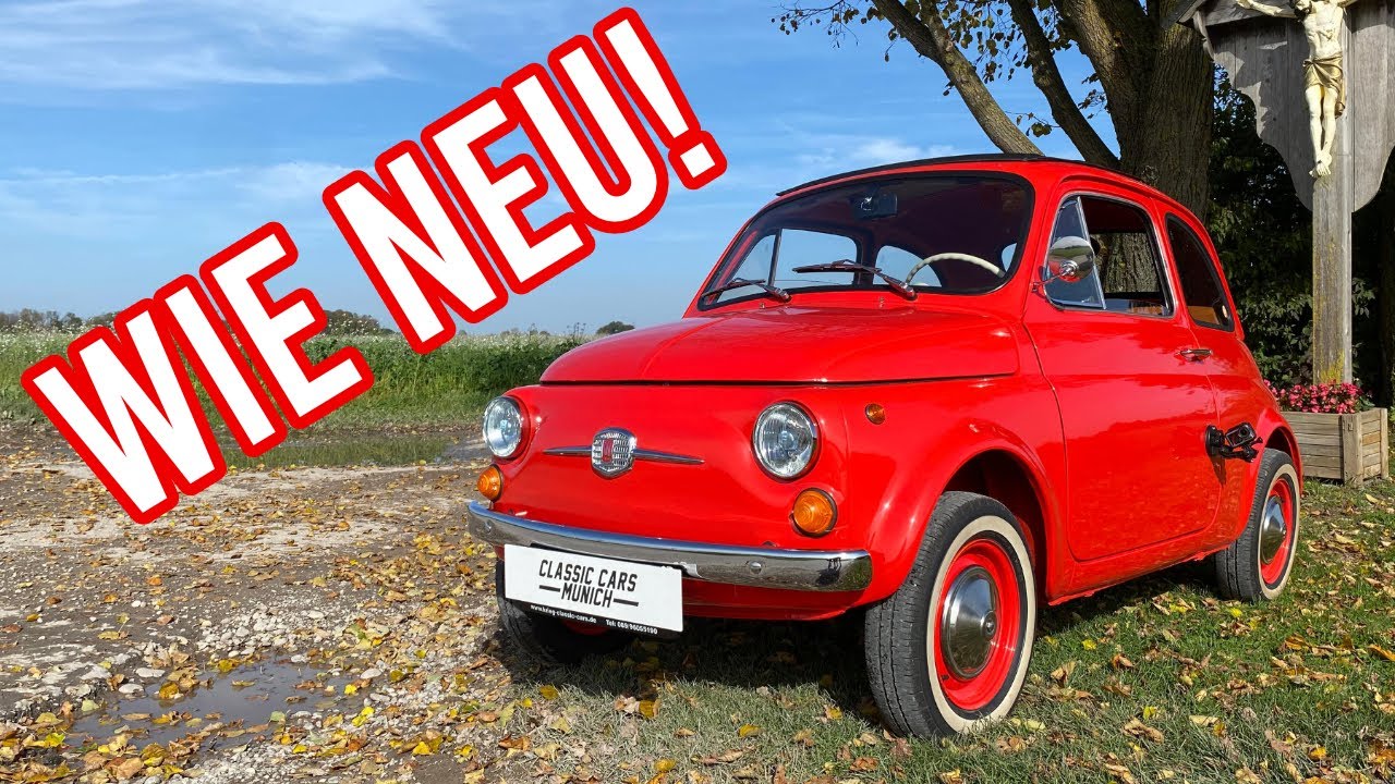 Fiat 500 Vollrestaurierung 1971 ‼️So einen gibt es KEIN ZWEITES MAL ‼️ 🚗✌️ I Classic Cars Munich