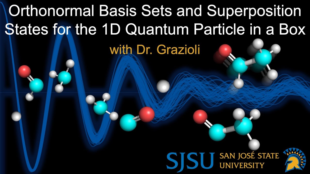 Orthonormal Basis Sets and Superposition States for the 1D Quantum Particle in a Box