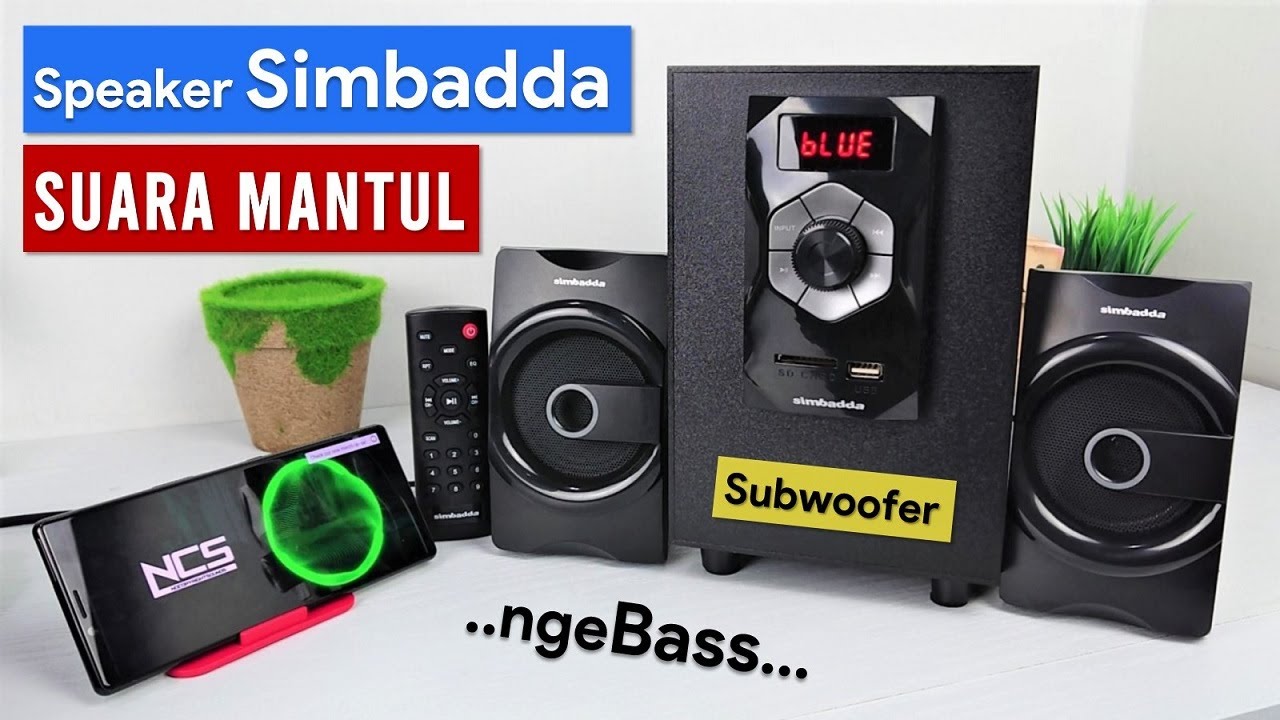 JOSS!! Speaker Simbadda CST 5000 N+ | Speaker Subwoofer Suara ngebass
