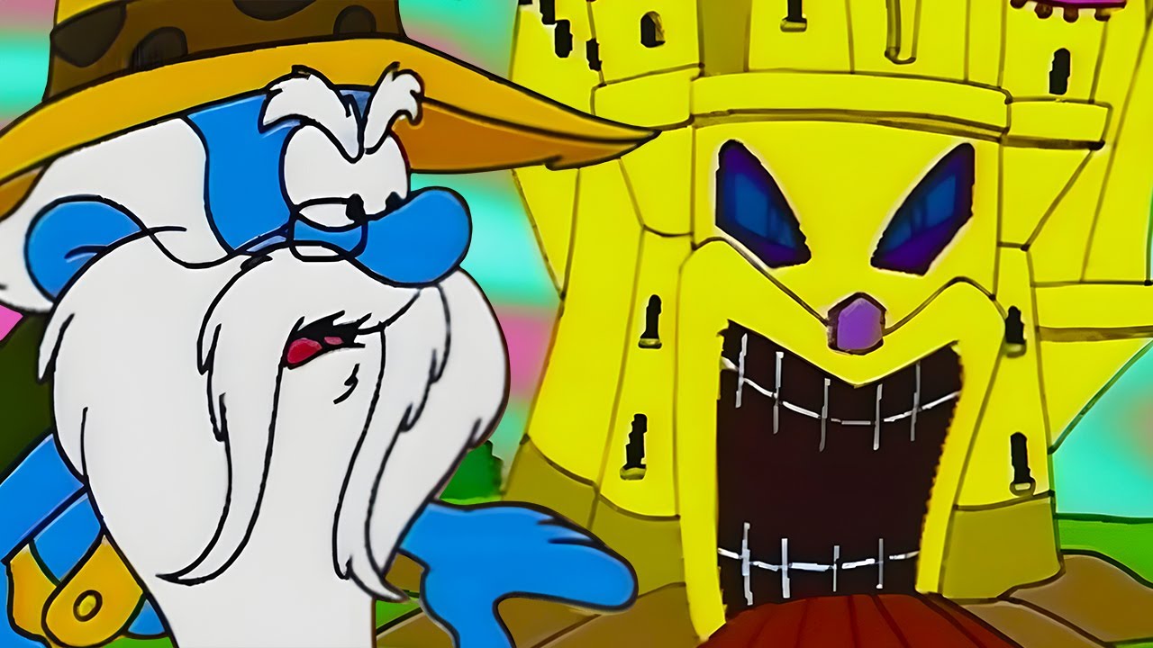 ¡El Castillo Malvado! | Los pitufos | WildBrain Historias De Miedo Para Niños 👻 🎃